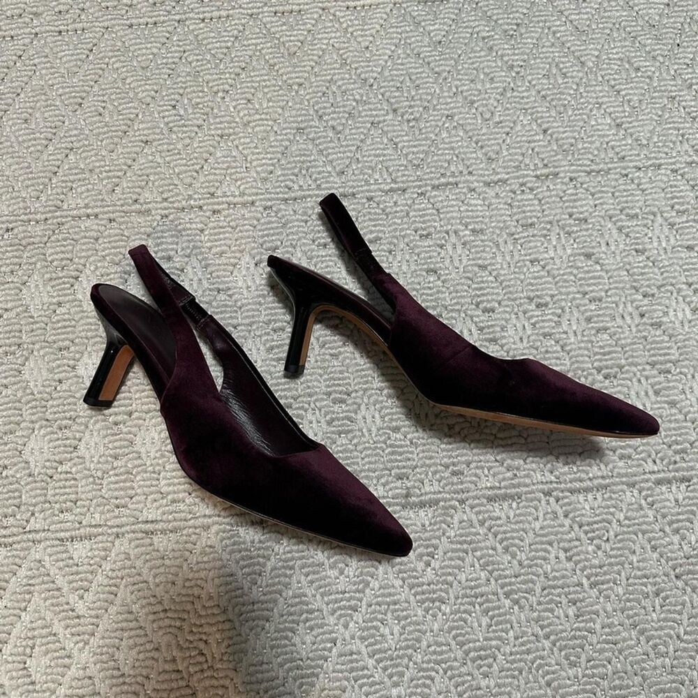Vince Women's Red Courts - Picture 3 of 8